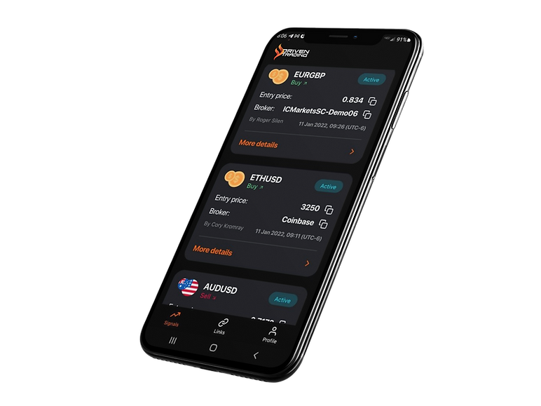 Driven Trading Mobile
